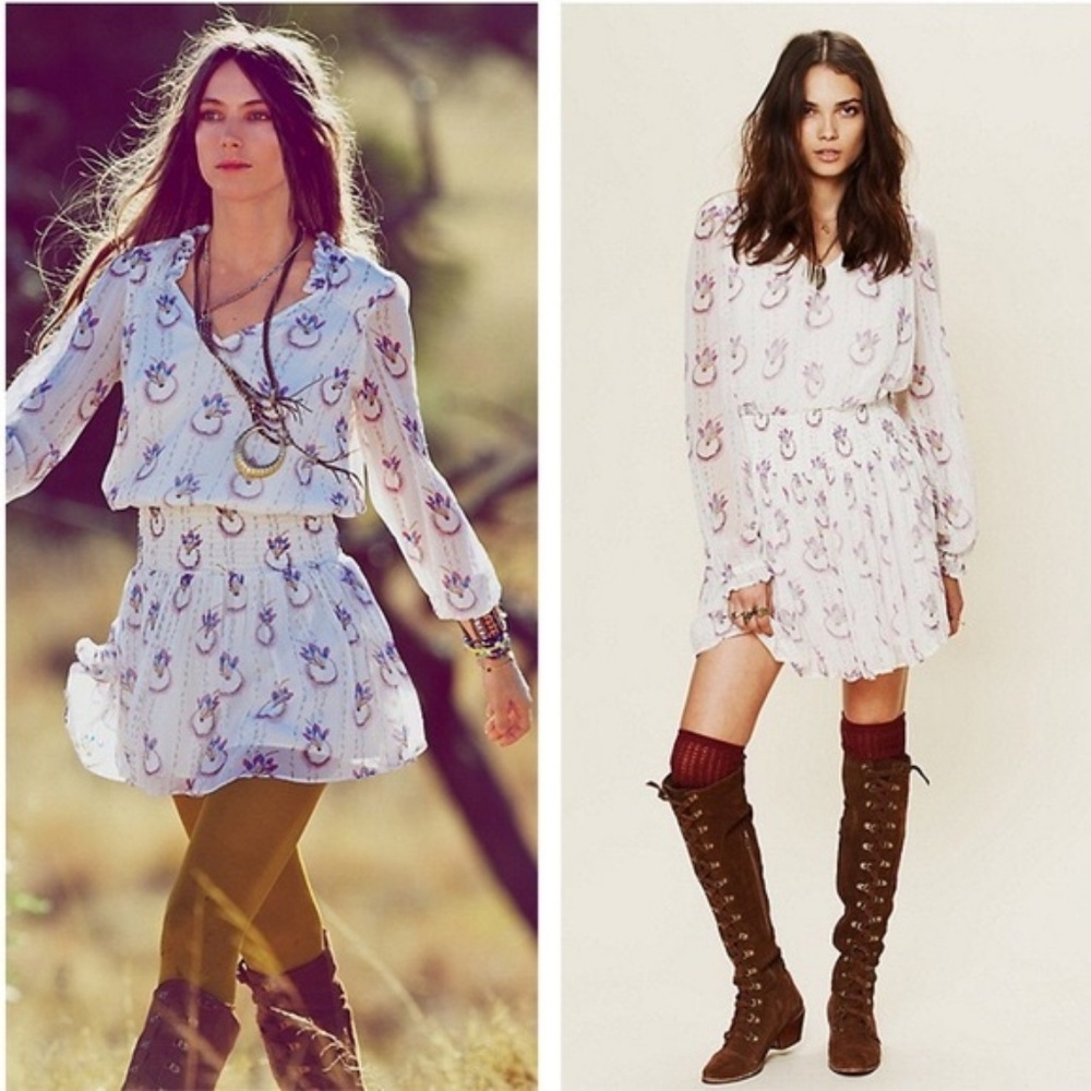 Free People Wild Horses dress Size Medium